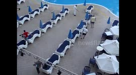 Sunbed Wars At The Marina Torrenova