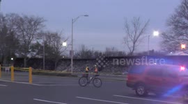 Freight train derails in New Britain, Connecticut