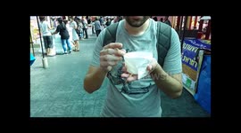 Is it safe to consume banana in liquid nitrogen?