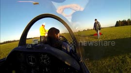 14 year-old flies solo for the first time