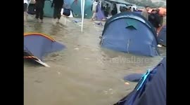Glastonbury 2005 Flood