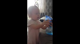 Baby splash water )))