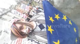 Protest outside supreme court