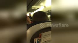 Newsflare Edit - Poor lad had 1 too many drinks! ???? shame about the delay though @ThomasCookUK https://t.co/yB1PbFbkUH