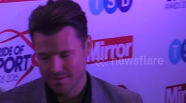 Mark Wright AND Harry Judd  at the Pride Of Sport awards