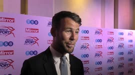 Mark Cavendish at the Pride Of Sport Awards