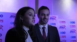 Lucy Watson & James Dunmore at the Pride Of Sport Awards