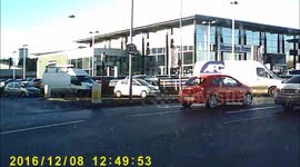 Ford Fiesta Pulls out while texting