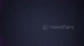 Geminids meteor shower filmed over Switzerland