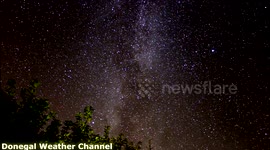 THE MILKY WAY OVER DONEGAL IRELAND