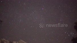 GREEN GEMINID METEOR