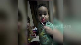 Newsflare Edit - Very funny baby making make up tutorial: