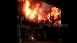 Site where new hospital was being constructed in China burns down
