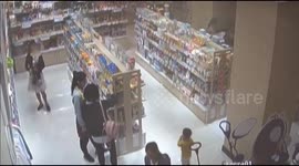 Woman caught on CCTV 'stealing' milk powder