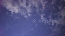 Geminid? meteor near Jupiter