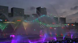 Light festival is held in southern China