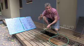 Ingenious science teacher cools down his house without air conditioner