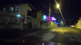 Crazy Christmas lights on house