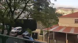 Strong winds in Funchal