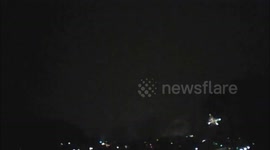 firework on webcam 2016