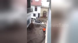 Newsflare Edit - Perro muere ahogado tras temporal en Valencia