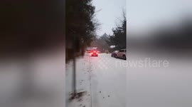 Newsflare Edit - December 14, 2016 snowstorm crash in Portland, OR