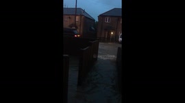 Rescue of two Children and Grandma from Storm Desmond in Kendal