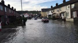 Sandylands Estate the morning after Storm Desmond