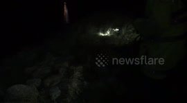 HM Coastguard Rescue Helicopter locates casualty