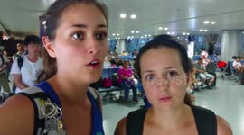 TRAVEL VLOG | WE'RE GOING TO MISS OUR FLIGHT (WORST AIRPORT EVER)