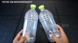 How to make a solar water filter with plastic bottles