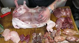 Britain's most famous butcher has created the biggest Christmas roast ever
