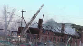 berlin conneticut  train station fire 1