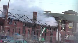 berlin conneticut  train station fire 2