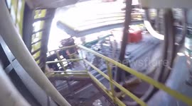 Galveston Key Turtle Rescue Raw Footage