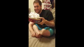 Christmas gift turns into pregnancy announcement surprise