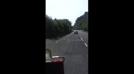 A82 truck driver saving lifes