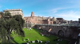 Time lapse video of Rome, Italy,