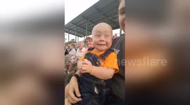 Newsflare Edit - Kid excited about racing