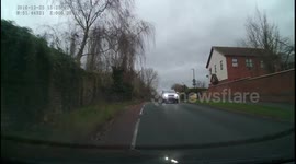 Overtaken by Impatient driver at 30mph