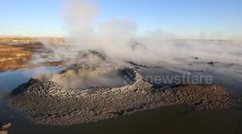 The New Salton Sea Mud Pots / Mud Volcanoes