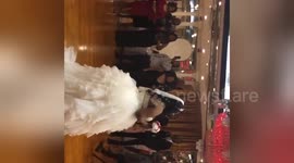 Newsflare Edit - SECURE YA WIG  BEST BOUQUET TOSS EVER