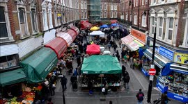 brixton market  eletric avenue.