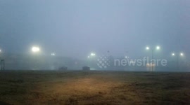 Christmas Eve Morning Fog (Cell Phone Footage)