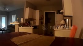 Man believes flat is haunted after filming objects 'moving by themselves'