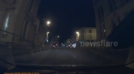 Taxi Driver Pulls out
