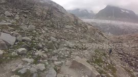 Alps Fall Broken Leg and Ankle