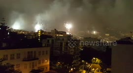 The fantastic ending of Madeira New Year Fireworks 2017