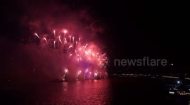 London New Year ’s Eve fireworks 2017