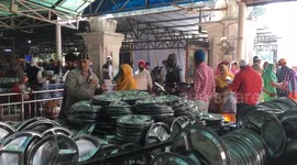 Golden temple chapatti making 1